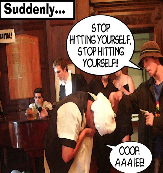 Dick Gunner: Double Trouble by Tom Southey and Gavin Haynes Panel 44